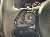 ◆ステアリングスイッチ◆運転中でも、ナビやODOメータをステアリングから操作することができる便利な機能です!