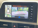 【パノラミックビューモニター】専用のカメラにより、上から見下ろしたような視点で360度クルマの周囲を確認することができます☆死角部分も確認しやすく、狭い場所での切り返しや駐車もスムーズに行えます。