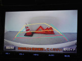 バックガイドモニターを装備しています、車庫入れもラクラクです。