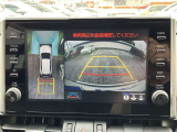 【全周囲モニター】フロント+サイド+バックにカメラが装着されています。車庫入れが苦手な方もこれがあれば安心ですね。