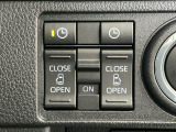 【両側電動スライドドア】リア両側は電動スライドドア!軽い操作で簡単開閉、狭い駐車場など乗り降り快適で強風時も安心です♪