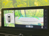 【アラウンドビューモニター】専用のカメラにより、上から見下ろしたような視点で360度クルマの周囲を確認することができます☆死角部分も確認しやすく、狭い場所での切り返しや駐車もスムーズに行えます。