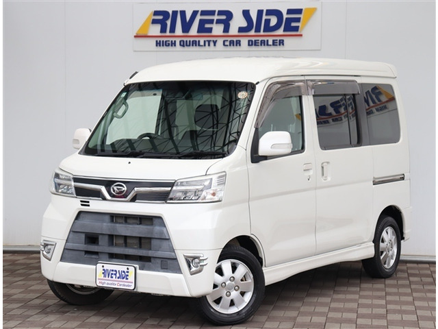 アトレーワゴンカスタムターボ RS SAIII 4WD純正メモリーナビ フルセグ ブルートゥース