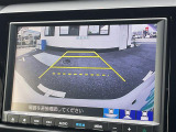 【 バックカメラ 】駐車が苦手な方でも映像で後方の安全確認もしっかり♪見えない死角の部分や距離感などモニター確認することが可能です!//