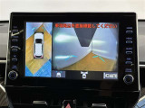 フロントモニター付き!運転席からは死角となる、車両前方直下の状況をナビの画面に表示します☆