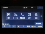 目的地設定画面は住所、電話番号、施設名称らなどから検索設定が出来ます。