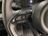 【ステアリングスイッチ】ハンドルから手を離すことなく操作することが可能です。