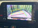 【バックカメラ】駐車時に後方がリアルタイム映像で確認できます。大型商業施設や立体駐車場での駐車時や、夜間のバック時に大活躍!運転スキルに関わらず、今や必須となった装備のひとつです!