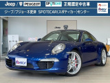 2013年式(991型前期)ポルシェ 911カレラS、気品漂うブルーパールが映える佇まいです。991.1型モデルで。