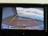 バックガイドモニターで、後方を確認しながら安心して駐車することができます。運転初心者も熟練者も必須の機能ですよ!