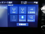 【Bluetooth機能付き】・・・ハンズフリー機能とスマートフォンにインストール済の音楽を聴くことができます。
