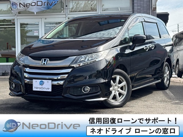 オデッセイ 2.4 アブソルート 4WD 本州仕入 純正ナビ 左側パワースライド
