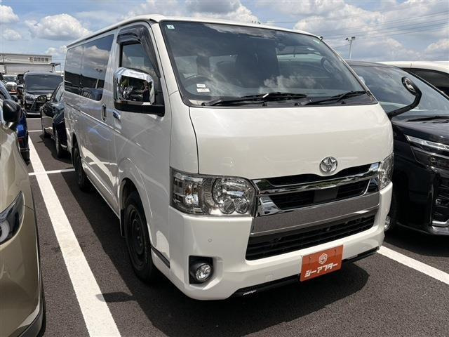 ハイエースバン 2.8 スーパーGL ダークプライムII ロング ディーゼル 禁煙車 純正ナ...