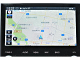 パナソニック製メモリーナビ装備!!TV視聴(フルセグ対応)やCD、DVD再生の 、Bluetoothにも対応しています。