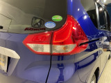 視認性がいいテールランプ。後続車にも存在をアピール。