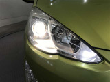 LEDヘッドライトです。デザイン性がよくとても明るいので、夜間の走行や悪天候でも安心です。しかも長寿命!