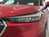 LEDヘッドライトは、点灯の瞬間から最大光量を発揮し、突然暗くなるトンネルなどでの安定感を高めます。