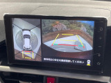 【パノラミックビューモニター】専用のカメラにより、上から見下ろしたような視点で360度クルマの周囲を確認することができます☆死角部分も確認しやすく、狭い場所での切り返しや駐車もスムーズに行えます。