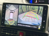 【パノラマモニター】専用のカメラにより、上から見下ろしたような視点で360度クルマの周囲を確認することができます☆死角部分も確認しやすく、狭い場所での切り返しや駐車もスムーズに行えます。