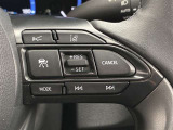 前方の車との車間を設定し、スピードを上げたり緩めたりを自動で行ってくれる追尾式の「レーダークルーズ」。上級装備の一つです!高級車にしかつかない嬉しい機能です。