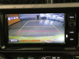 バックガイドモニターで、後方を確認しながら安心して駐車することができます。運転初心者も熟練者も必須の機能ですよ!