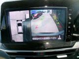 アラウンドビューモニター!空から見下ろしているかのような映像を映し出します。駐車時には安心ですよね♪