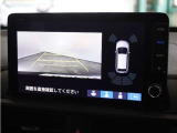 ◆リアワイドカメラシステム◆3種類の表示で後方確認をサポート♪セレクトレバーを「R」の位置に入れるとカメラ画像に切り替え。ノーマルビューでは従来のリアカメラと同様の標準的なビューで表示します!