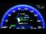 スピードメーターです。走行距離は実際の車両でご確認ください。
