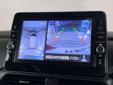 上から丸見えアラウンドビューモニター付きです。