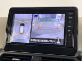 上から丸見えアラウンドビューモニター付きです。