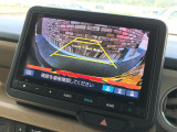 リアカメラがついているので、駐車や後進の際にとても便利です♪