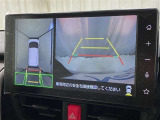 【パノラミックビューモニター】真上から見下ろしたような視点で確認できるバックカメラ搭載!死角も見やすく駐車もラクラクです!