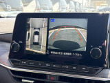 空から車を見たような「アラウンドビューモニター」!車の周りが一目で確認できるので、小さなお子様や障害物があっても安心して乗ることができます♪