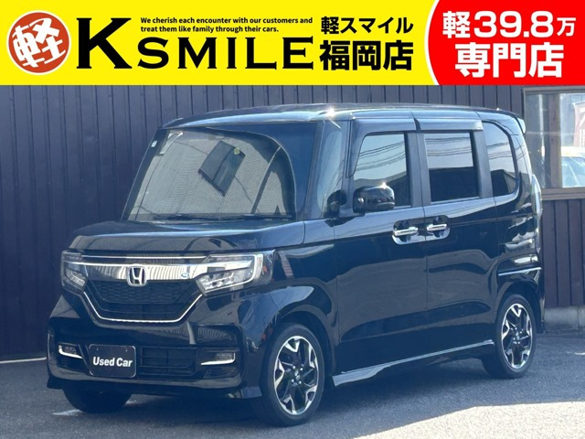 N-BOXカスタム G L ターボ ホンダセンシング 禁煙車 両側電動スライドドア 純正ナビ