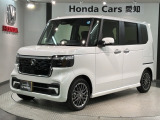 全国納車可 第三者機関証明書付 H SENSING 新車保証 試乗車 ワンオ-ナ- ナビLXU-242NBi TV Rカメラ CD録音 BTオ-ディオ DVD装備のN-BOXカスタム ターボ入庫!