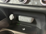USBジャックで充電可能です