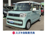 令和3年式 スペーシア ハイブリッドX 入荷です。 色はオフブルー/ホワイト♪ 衝突被害軽減ブレーキ リモコンキー CVT
