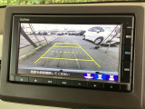 便利な3ビュー切り替え、ガイド線表示付きのバックカメラです!後退時、後方の視界をサポートします!