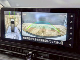 空から見下ろしているかのような視点で周囲を確認できるアラウンドビューモニター!