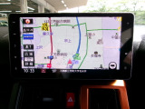 ナビゲーション装備。多彩な機能で快適ドライブをアシスト。オーディオ機能も充実していますね。