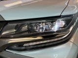 暗闇でも前方をくっきりと照らしてくれるライトです。夜の運転でも安心ですね。