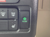 【eコンスイッチ】低燃費運転をサポートするECONモード。スイッチをONすると、エンジンやトランスミッション、A/Cなどを協調制御し、燃費の向上に貢献。エコドライブの効果を高めます。