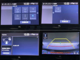 オーディオメニュー画面、バックモニター