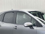 プラスチックバイザーがない分デザインもすっきり★洗車の時の窓拭きもラクラクです!