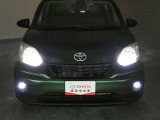 LEDヘッドライトです。デザイン性がよくとても明るいので、夜間の走行や悪天候でも安心です。しかも長寿命!