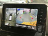 空から車を見たような「アラウンドビューモニター」!車の周りが一目で確認できるので、小さなお子様や障害物があっても安心して乗ることができます♪
