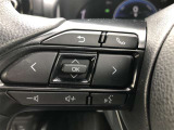 【ステアリングスイッチ】左です。ハンドルから手を離さず、運転に集中したまま手元でオーディオ操作等ができます。