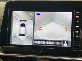 【アラウンドビューモニター】車を上から見下ろしているかのような映像で周囲の状況がひと目で確認、狭い駐車場に駐車するときも安心です♪♪障害物などがあると警告音がなりますので安心して駐車が出来ます★