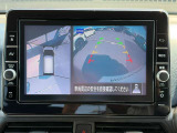 アラウンドビューモニターは4方のカメラで真上から車を見たようにモニターで確認ができる日産の自慢の装備です。是非実際の車で体感してみてください。