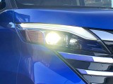 LEDヘッドライト装備!夜間くらい道でも明るく照らしてくれるので安心です!